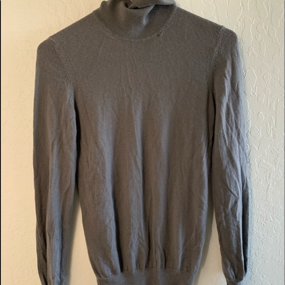 Loro Piana dark grey 100% cashmere sweater size38